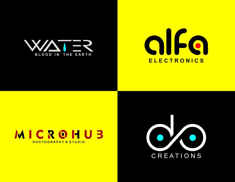 I will design minimalist business font logo design