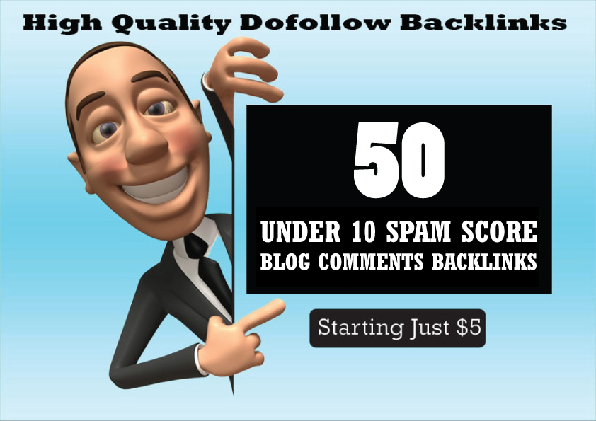 i will create exclusive 50 backlinks spam under %10 with high DA PA