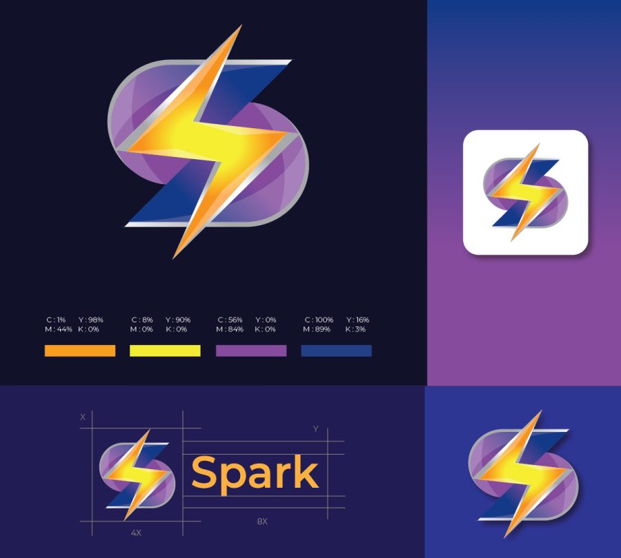 I will Create Attractive Modern Sleek Stylish Branding Logo Design for your Brand