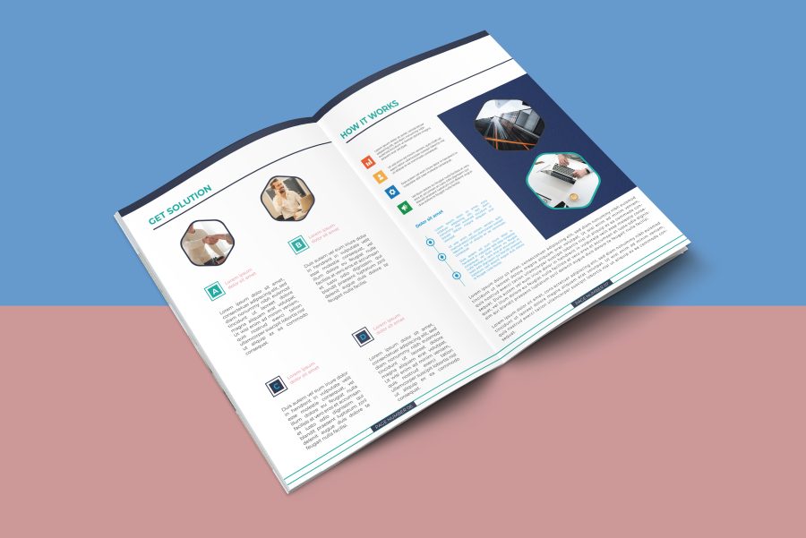 I will do create company profile brochure design