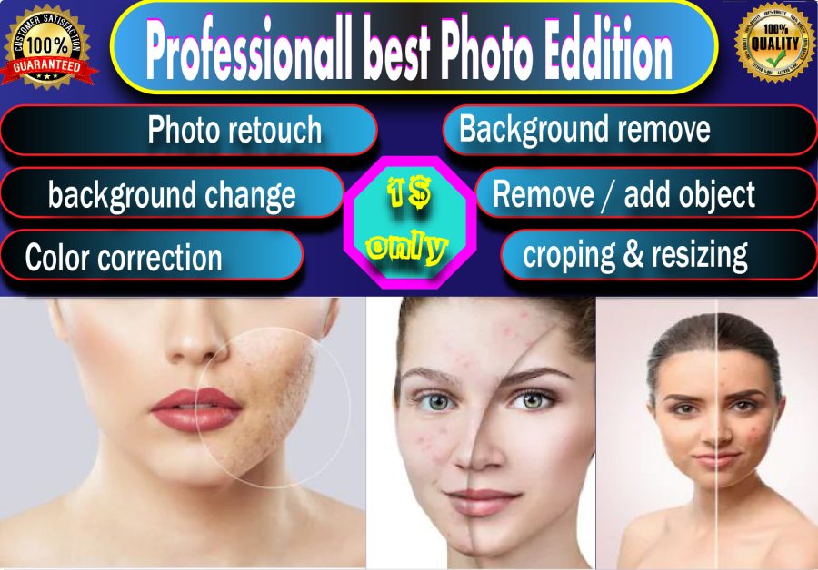 I will do 5 Photo retouching and Professionally&nbsp;photo edit within 12 hours