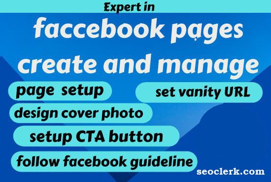  create facebook business page and optimize it professionally