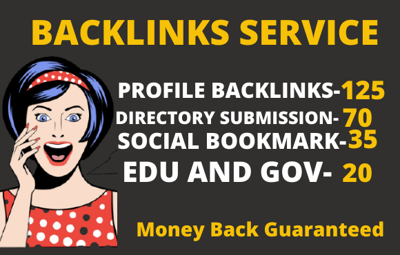 Perfect SEO Backlink Service & White hat Authority Domain 
