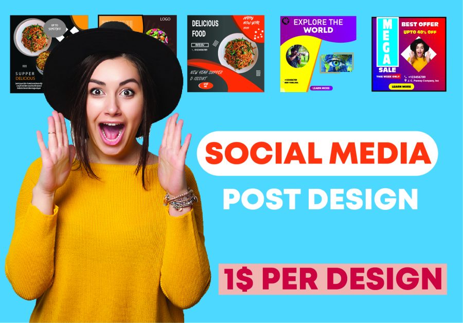 I will make an awesome instagram post, facebook post