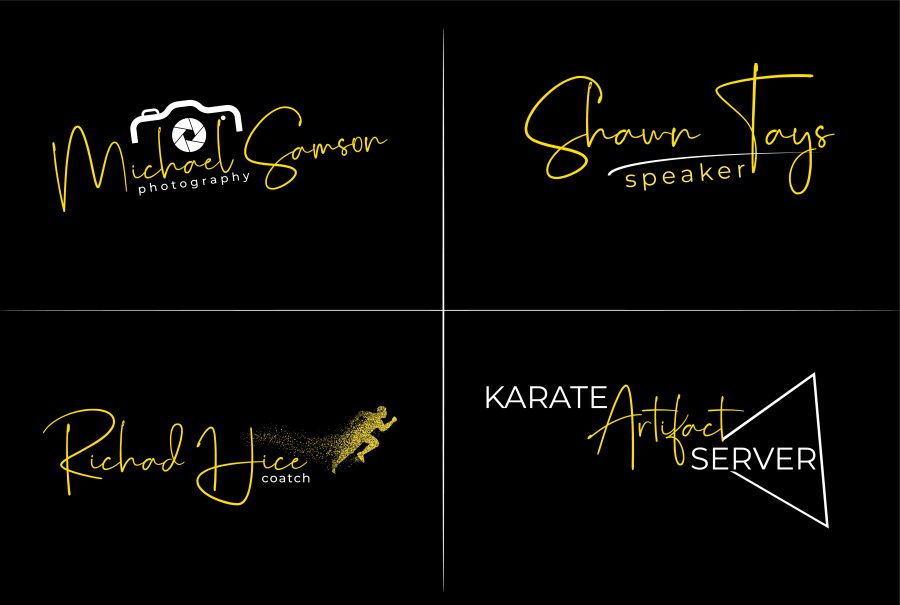 I will create a signature logo handwritten or text in 24 hrs