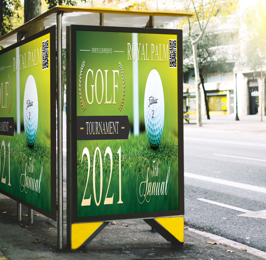 I will design billboard, signage, sign board, or vinyl banner
