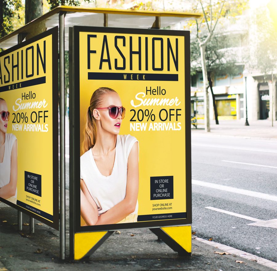 I will design billboard, signage, sign board, or vinyl banner