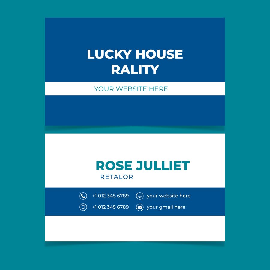 I Will design or redesign elegant double sided business cards