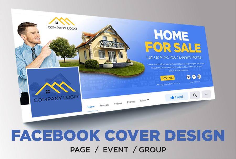  I will design facebook cover and profile picture with 2 concept