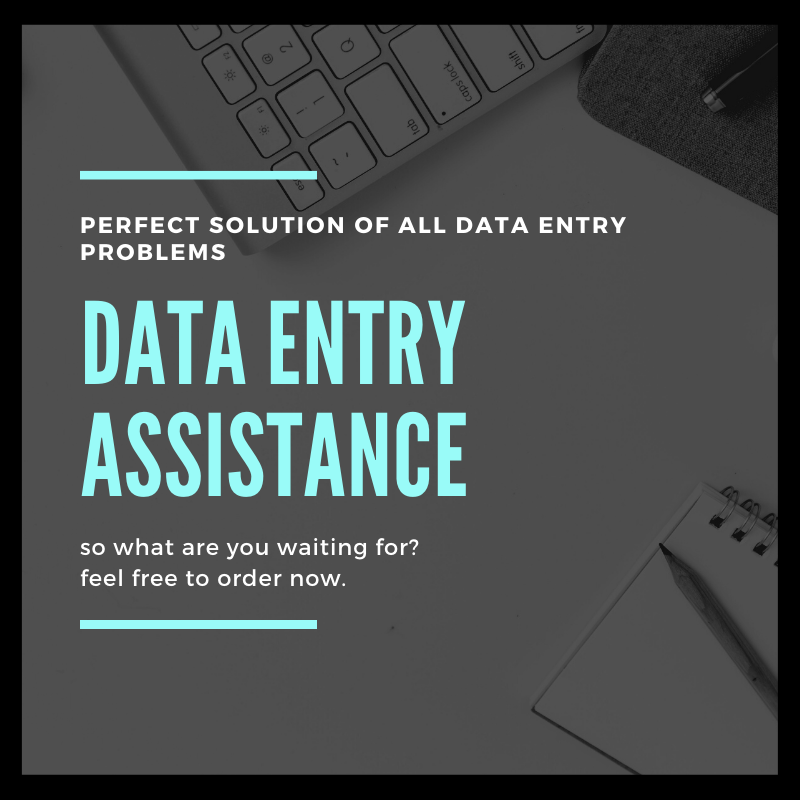 Data entry assistance provides with all the data entry solutions you need 
