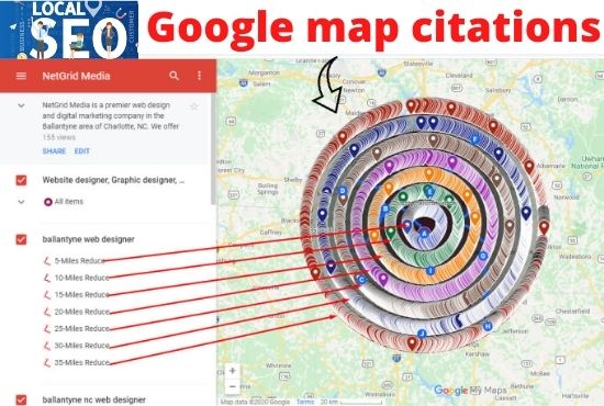 I will create 500 google map citation for local SEO