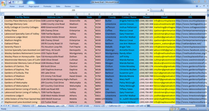 I will do data collection, mining/scraping, analysis, files conversion, email collection etc.