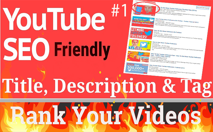 I will rank your youtube videos organically through SEO