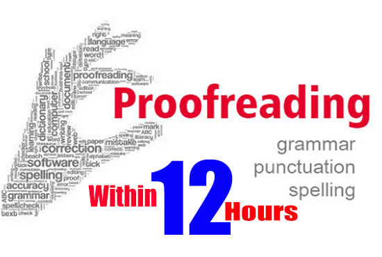 I will do proofreading and editing in 24 hours with lowest price.