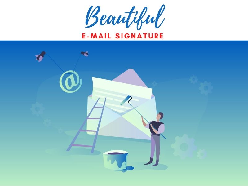 I will do e-mail Signature with clickable Social Icons at a cheap Rate 
