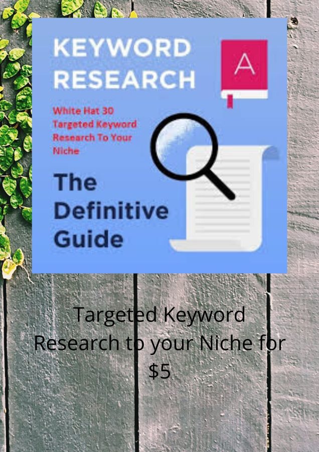  Competitive Keyword Research to your niche
