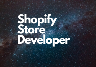 create, launch, develop your shopify dropshipping store website, Shopify One product Store