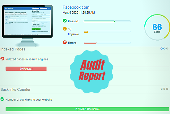 Provide a professional SEO Audit report & competitive website analysis to Rank