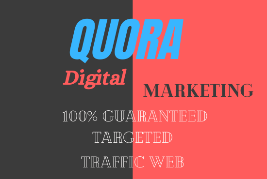 Boost your website with 20+ Quora Answer For Your Business,Website Targeted Traffic 
