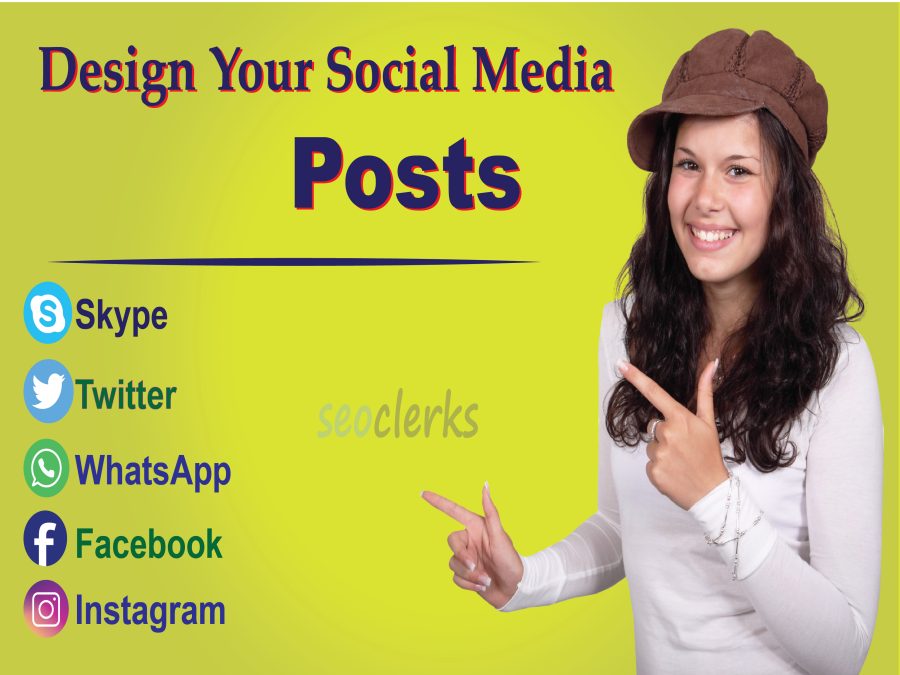I will create amazing social media posts, banner ads for Instagram