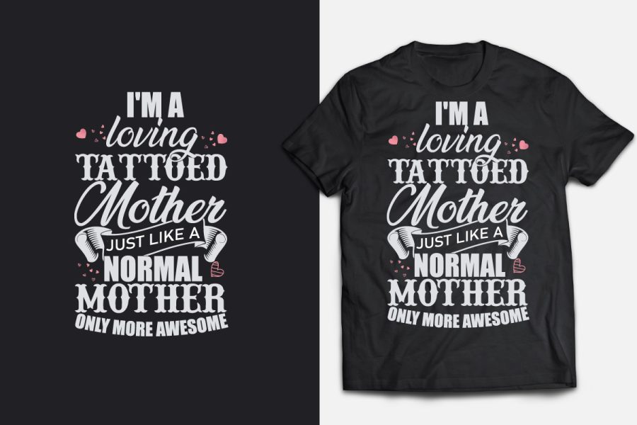 I will do unique, trendy and premium custom typography t shirt design.