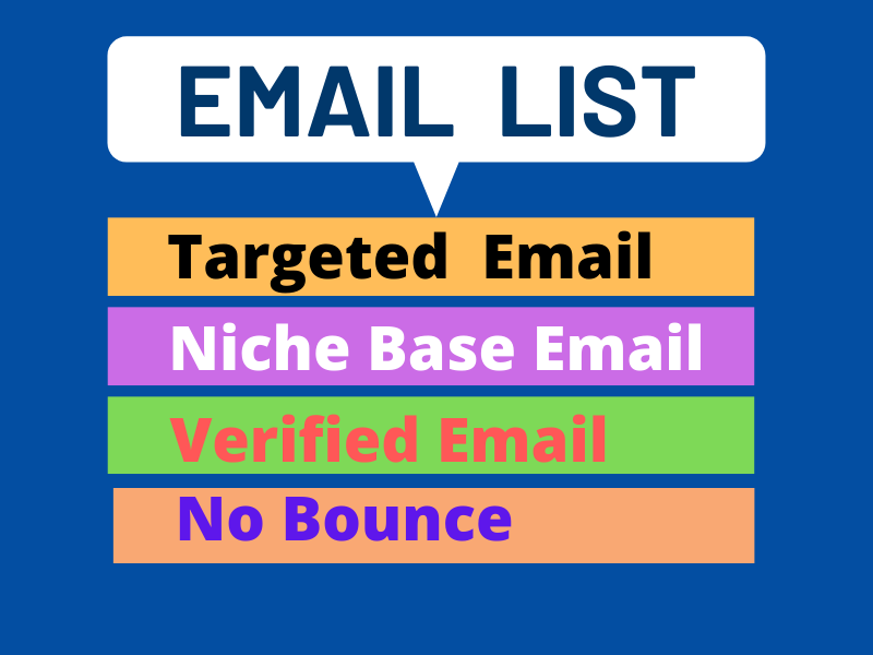 I will Collect 2k Targeted Email List by organic search 