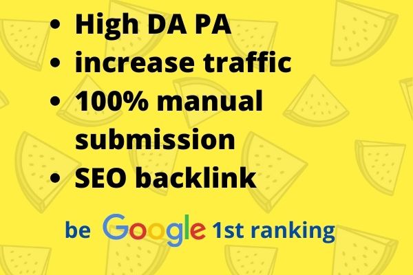 Top 30 high DA PA PR social bookmarking backlinks to be on google 1st page