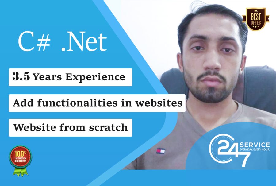 i will develop website for you in asp.net webforms