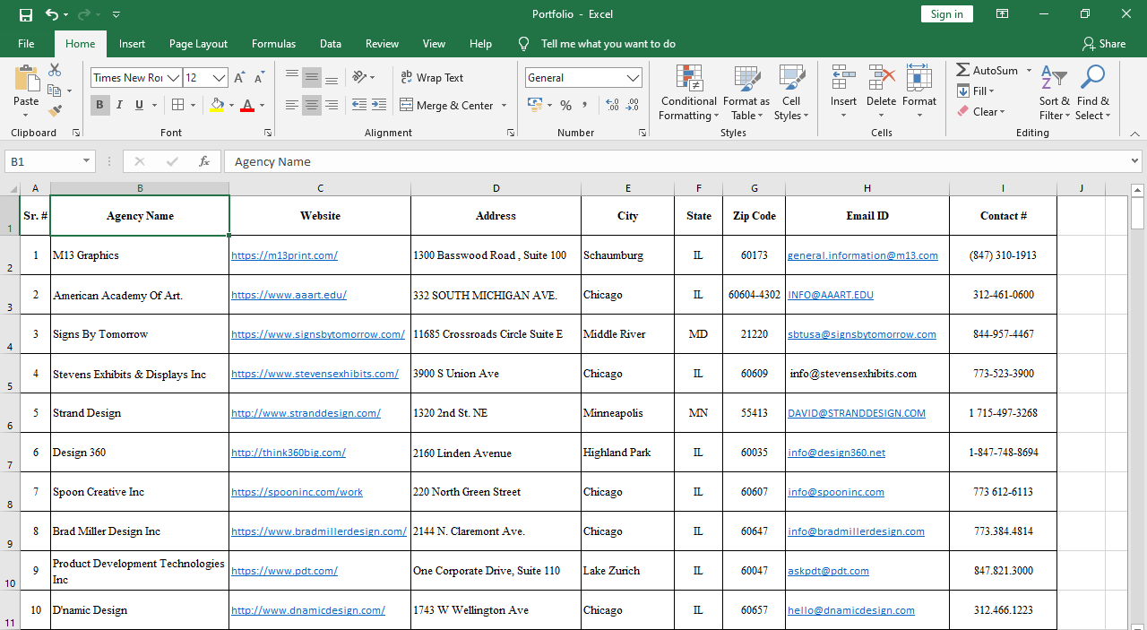 I will do data entry copy paste data mining and data scraping