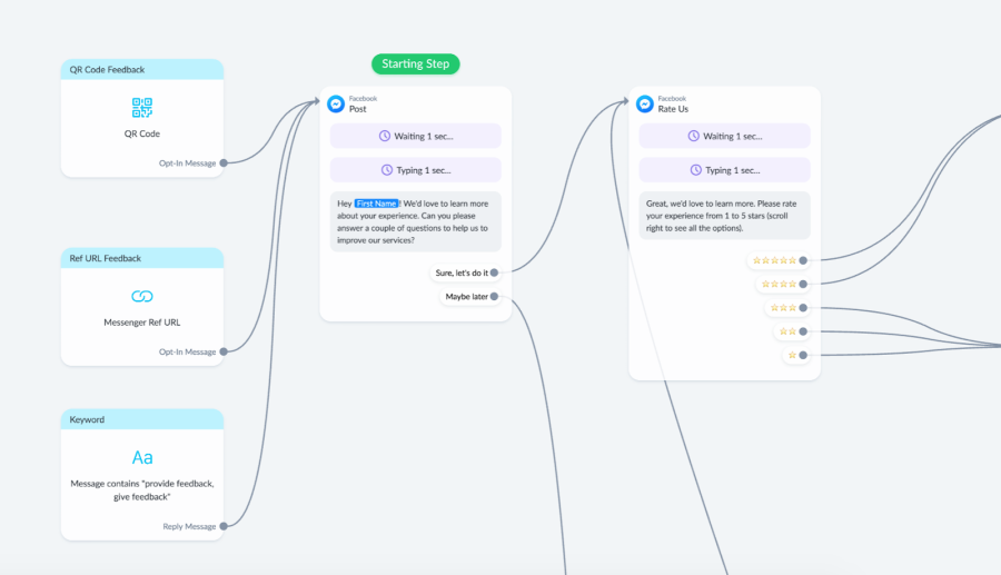 I will create ManyChat for Amazon FBA and Messenger