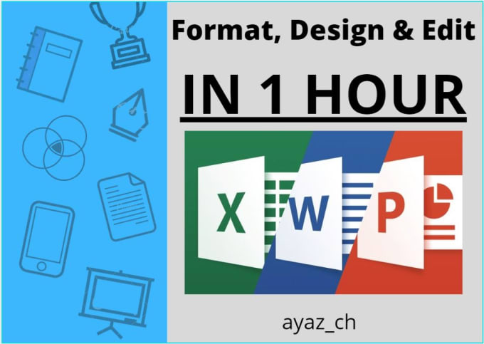 I will do excel data entry, word and all virtual assistant task for 2 hours