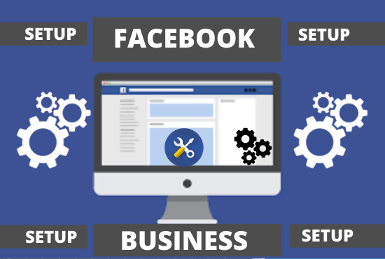 i will do setup facebook business page, group and online store