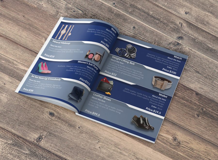 I will design professional product catalogue