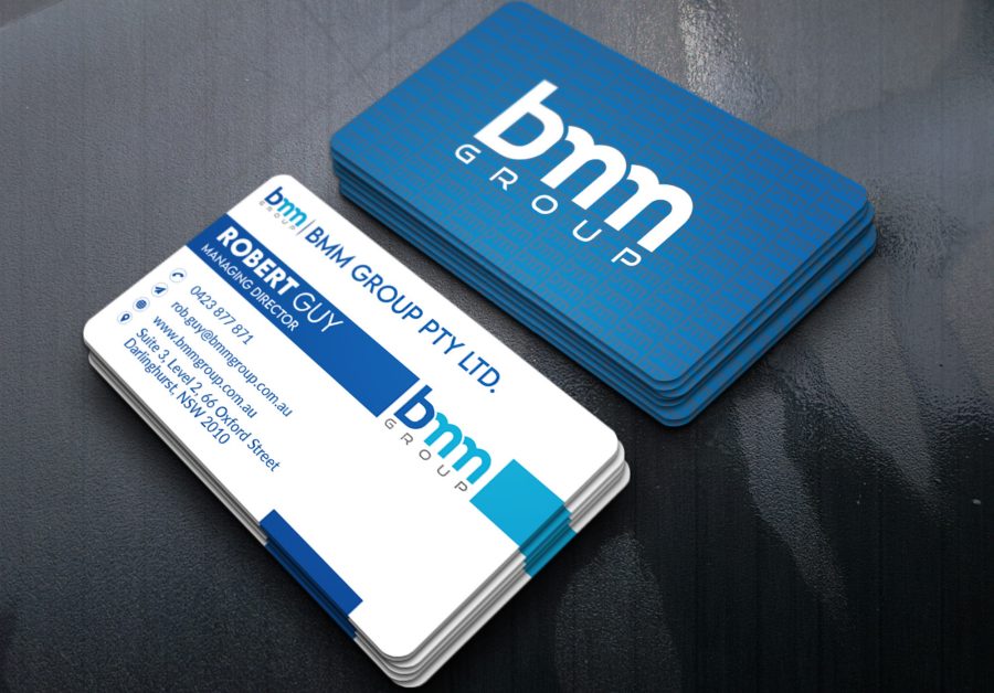 unique and professional business card design