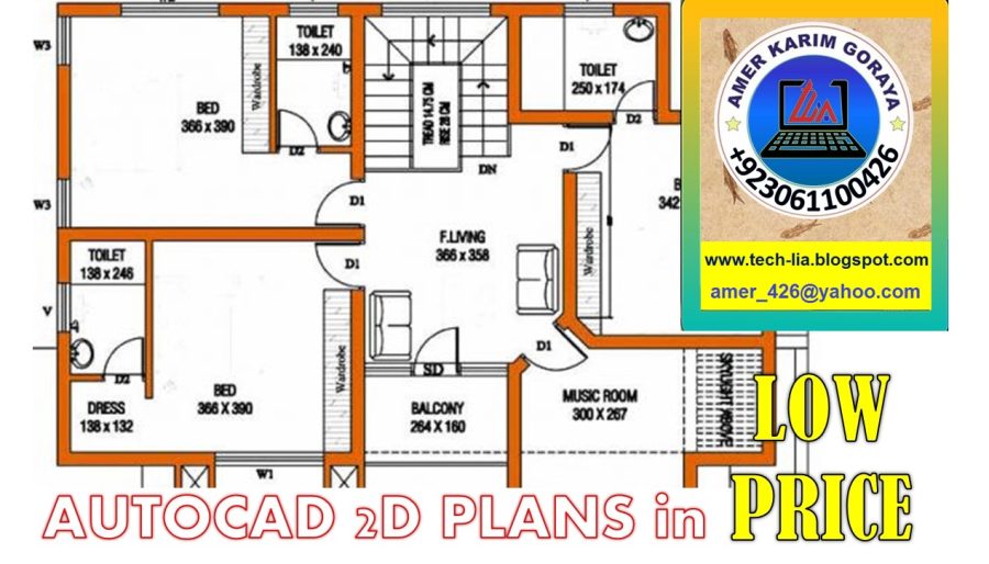 I Will Design Your Office or Home Plan