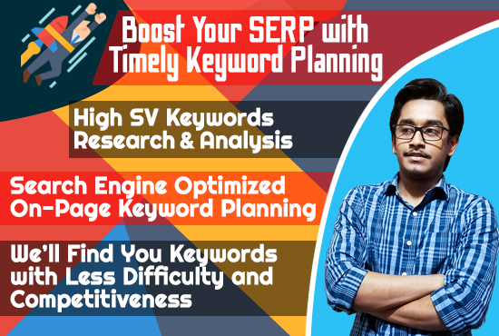 Highly effective SEO, keyword research and advance competitors analysis
