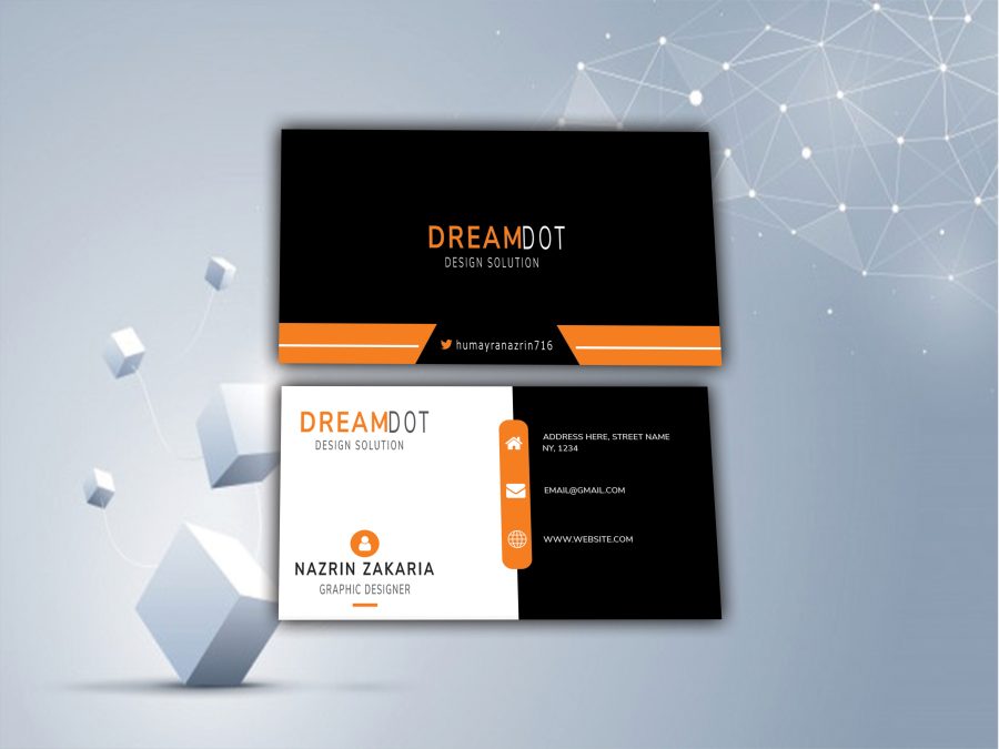 I will do Professional Business card Design in 2 hours...