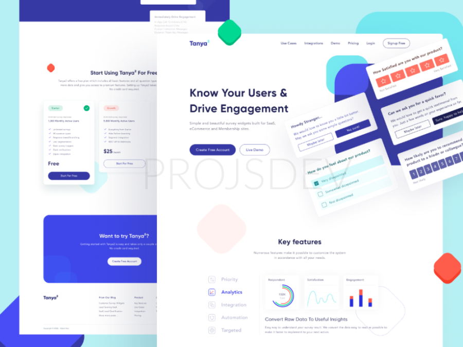 Build a stunning responsive website