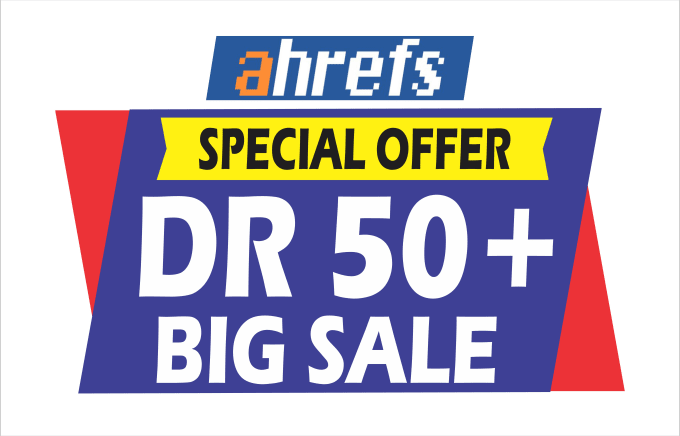 I will increase ahrefs domain rating DR 50 very fast