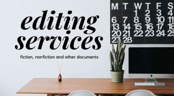 i will proofread and edit books, stories and other documents.