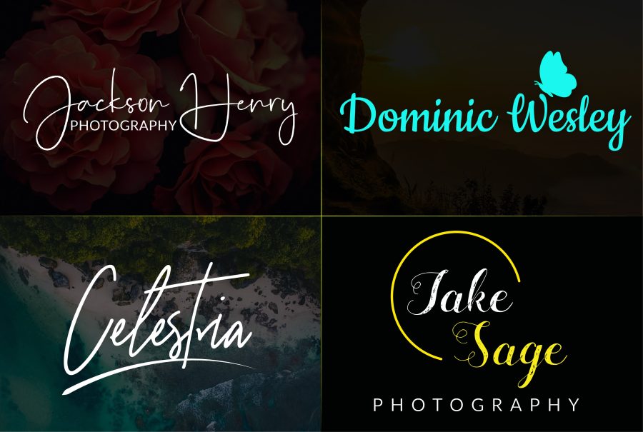 design signature, scripted, calligraphy, handwritten logo