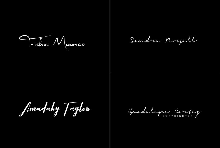 I will design stylish, unique and stunning signature logo