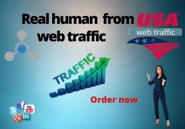 I will provide organic active traffic from any country 