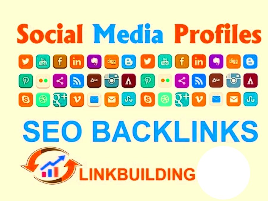 i will design best social media profile content and post,profile backlinks to ranking
