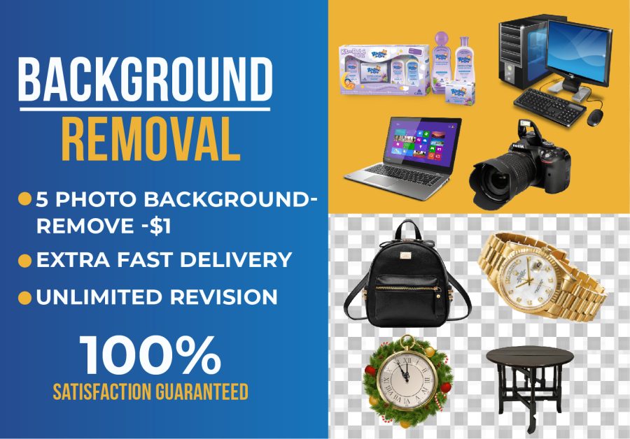 I will do professional amazon, ebay product background remove and photo cut out