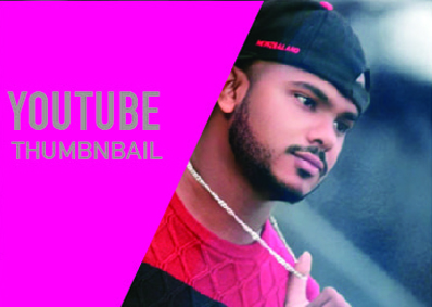 I will design a thumbnail for your youtube video