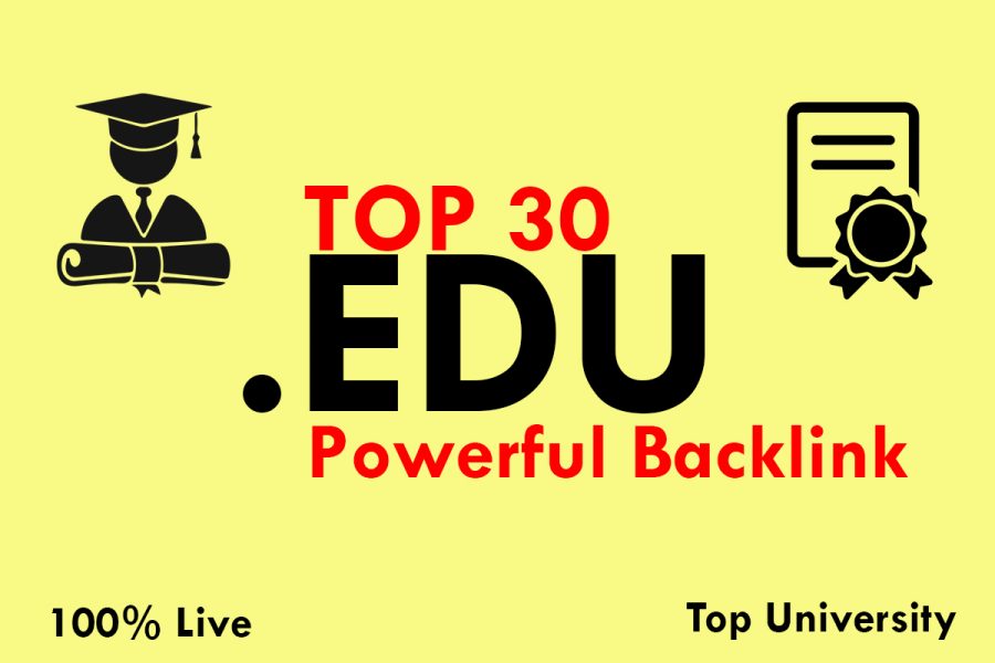Boost your site with High quality Do Follow Edu Back-link 