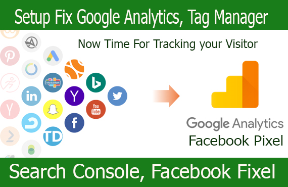 i will Setup and manage your google analytics 