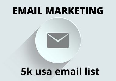 5 K usa email list for marketing 