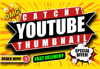 I will design youtube Thumbnail and Header Image